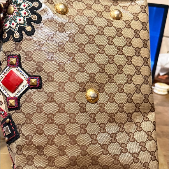 Gucci Multicolor Embroidered Bag - Picture 15 of 15